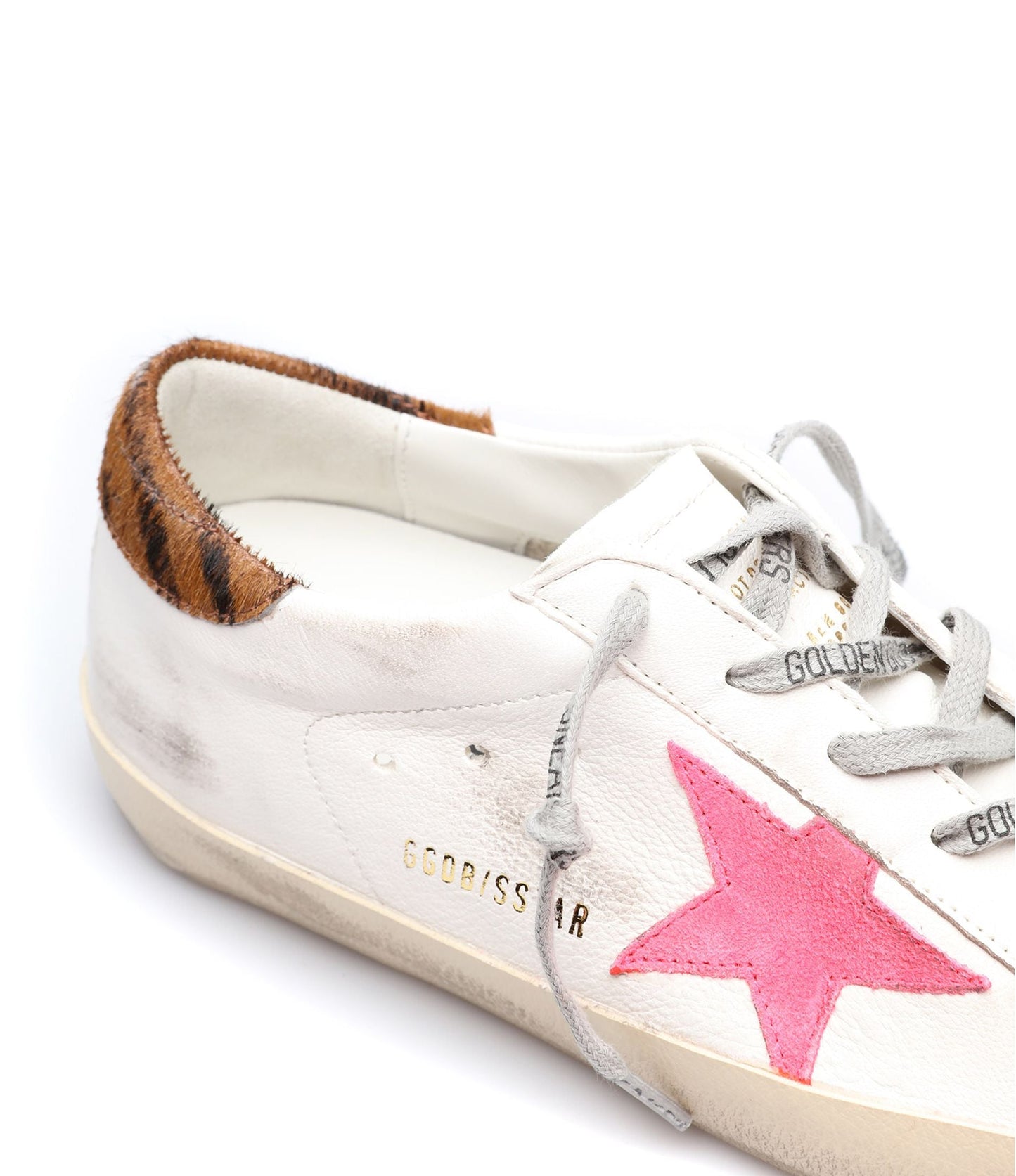 Golden Goose  -  Superstar rose/léopard